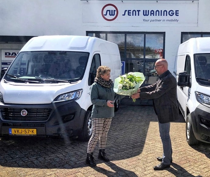 Fiat Ducato voor Koeriersdienst Gelo